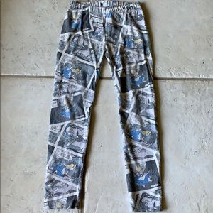 Gap Alice in Wonderland leggings size Small